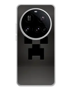 Чехол для Xiaomi 15 Ultra с картинкой «Черный крипер градиент» Чехол для Xiaomi 15 Ultra с картинкой «Черный крипер градиент»