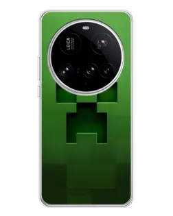 Чехол для Xiaomi 15 Ultra с картинкой «Крипер микро-дизайн» Чехол для Xiaomi 15 Ultra с картинкой «Крипер микро-дизайн»