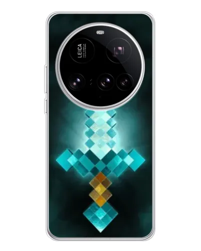 Чехол для Xiaomi 15 Ultra с картинкой «Алмазный меч неон» Чехол для Xiaomi 15 Ultra с картинкой «Алмазный меч неон»