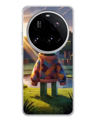 Чехол для Xiaomi 15 Ultra с картинкой «Крипер в свитере» Чехол для Xiaomi 15 Ultra с картинкой «Крипер в свитере»