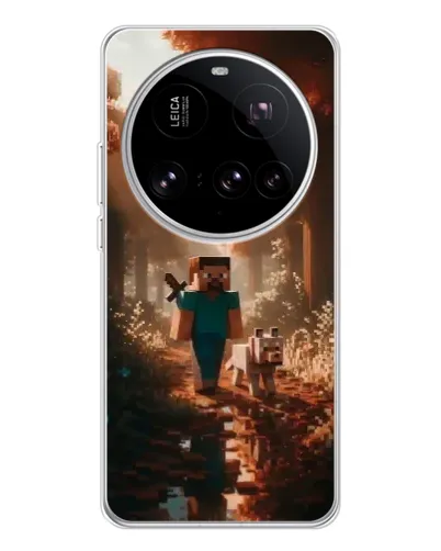 Чехол для Xiaomi 15 Ultra с картинкой «Стив в лесу» Чехол для Xiaomi 15 Ultra с картинкой «Стив в лесу»
