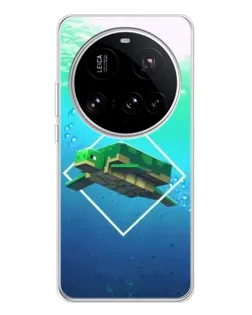 Чехол для Xiaomi 15 Ultra с картинкой «Черепаха Minecraft» Чехол для Xiaomi 15 Ultra с картинкой «Черепаха Minecraft»