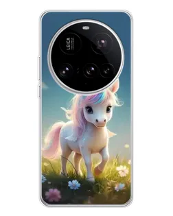 Чехол для Xiaomi 15 Ultra с картинкой «Единорог на поляне» Чехол для Xiaomi 15 Ultra с картинкой «Единорог на поляне»