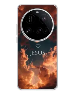 Чехол для Xiaomi 15 Ultra с картинкой «Сияние Имени Jesus»