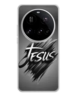 Чехол для Xiaomi 15 Ultra с картинкой «Надпись Jesus Graffiti»
