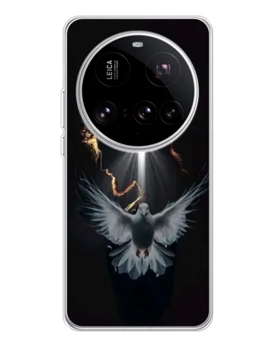 Чехол для Xiaomi 15 Ultra с картинкой «Голубь и Свет» Чехол для Xiaomi 15 Ultra с картинкой «Голубь и Свет»