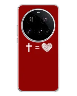 Чехол для Xiaomi 15 Ultra с картинкой «Уравнение любви»