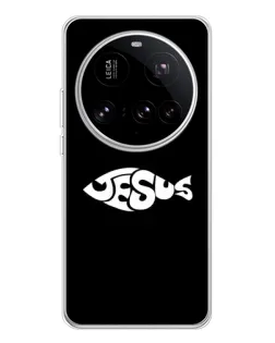 Чехол для Xiaomi 15 Ultra с картинкой «Рыба Jesus»