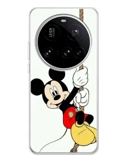 Чехол для Xiaomi 15 Ultra с картинкой «Mickey на канате»