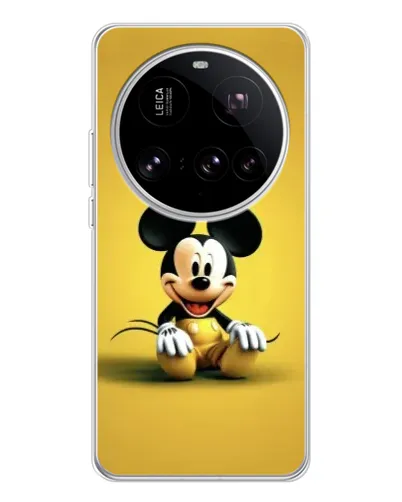 Чехол для Xiaomi 15 Ultra с картинкой «Микки на желтом» Чехол для Xiaomi 15 Ultra с картинкой «Микки на желтом»