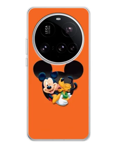 Чехол для Xiaomi 15 Ultra с картинкой «Сердце Микки Минни» Чехол для Xiaomi 15 Ultra с картинкой «Сердце Микки Минни»