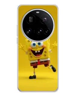Чехол для Xiaomi 15 Ultra с картинкой «Позитивный Губка Боб»