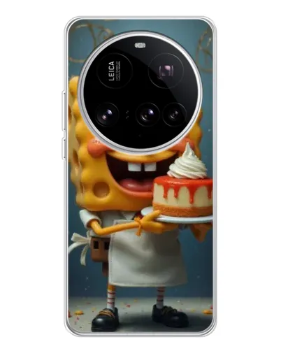 Чехол для Xiaomi 15 Ultra с картинкой «Повар Спанч Боб» Чехол для Xiaomi 15 Ultra с картинкой «Повар Спанч Боб»