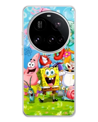 Чехол для Xiaomi 15 Ultra с картинкой «Губка Боб и друзья» Чехол для Xiaomi 15 Ultra с картинкой «Губка Боб и друзья»