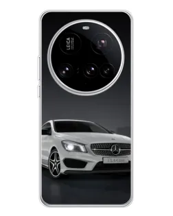 Чехол для Xiaomi 15 Ultra с картинкой «Mercedes AMG GT Silver»