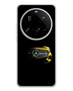 Чехол для Xiaomi 15 Ultra с картинкой «Mercedes — ретро стиль»