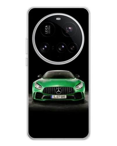 Чехол для Xiaomi 15 Ultra с картинкой «Mercedes — неоновый лого» Чехол для Xiaomi 15 Ultra с картинкой «Mercedes — неоновый лого»