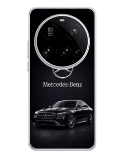 Чехол для Xiaomi 15 Ultra с картинкой «Mercedes — решетка радиатора»