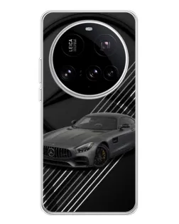 Чехол для Xiaomi 15 Ultra с картинкой «Mercedes AMG — графика»