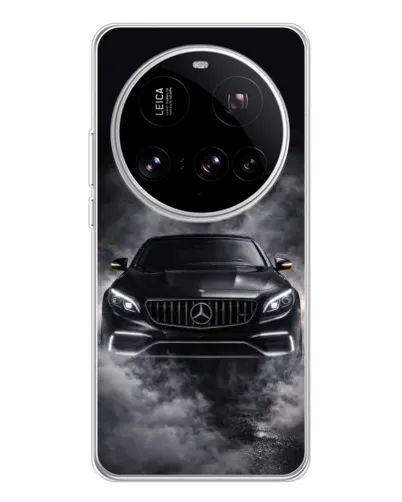 Чехол для Xiaomi 15 Ultra с картинкой «Mercedes в дыму» Чехол для Xiaomi 15 Ultra с картинкой «Mercedes в дыму»