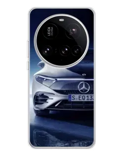 Чехол для Xiaomi 15 Ultra с картинкой «Mercedes EQ — будущее»