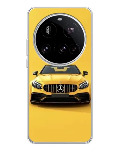 Чехол для Xiaomi 15 Ultra с картинкой «Желтый Mercedes GT» Чехол для Xiaomi 15 Ultra с картинкой «Желтый Mercedes GT»