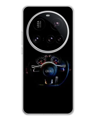 Чехол для Xiaomi 15 Ultra с картинкой «Салон Audi — руль» Чехол для Xiaomi 15 Ultra с картинкой «Салон Audi — руль»