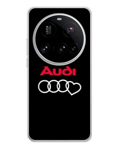 Чехол для Xiaomi 15 Ultra с картинкой «Логотип Audi Heart» Чехол для Xiaomi 15 Ultra с картинкой «Логотип Audi Heart»