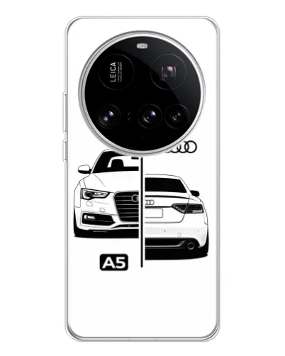 Чехол для Xiaomi 15 Ultra с картинкой «Audi — контрастный дизайн» Чехол для Xiaomi 15 Ultra с картинкой «Audi — контрастный дизайн»