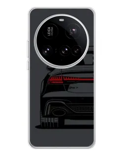 Чехол для Xiaomi 15 Ultra с картинкой «Задняя часть Audi — арт»