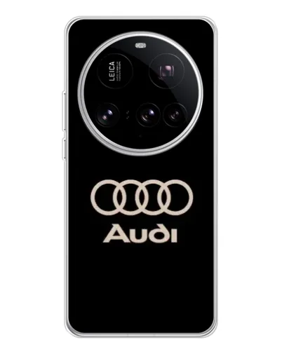 Чехол для Xiaomi 15 Ultra с картинкой «Audi — золотой логотип» Чехол для Xiaomi 15 Ultra с картинкой «Audi — золотой логотип»