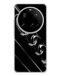Чехол для Xiaomi 15 Ultra с картинкой «Audi — абстрактные кольца»