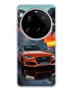 Чехол для Xiaomi 15 Ultra с картинкой «Audi — закат»