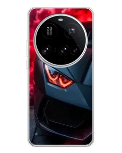 Чехол для Xiaomi 15 Ultra с картинкой «Lamborghini красное сияние»
