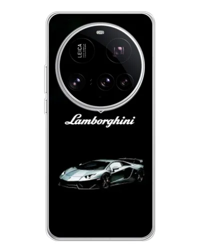 Чехол для Xiaomi 15 Ultra с картинкой «Логотип Lamborghini классика»