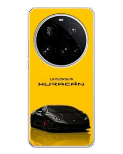 Чехол для Xiaomi 15 Ultra с картинкой «Lamborghini Huracan черный»