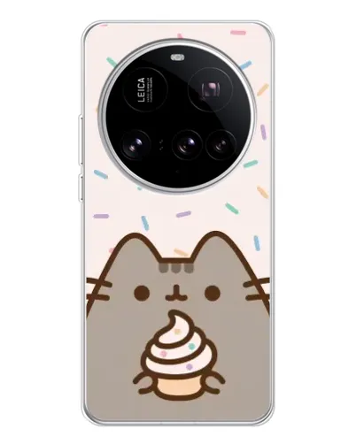 Чехол для Xiaomi 15 Ultra с картинкой «Пушин с кексом» Чехол для Xiaomi 15 Ultra с картинкой «Пушин с кексом»
