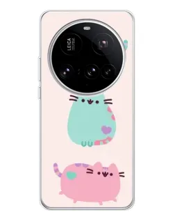 Чохол для Xiaomi 15 Ultra з картинкою «Pusheen тріо» Чохол для Xiaomi 15 Ultra з картинкою «Pusheen тріо»