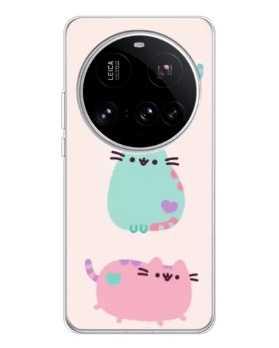 Чехол для Xiaomi 15 Ultra с картинкой «Pusheen трио» Чехол для Xiaomi 15 Ultra с картинкой «Pusheen трио»