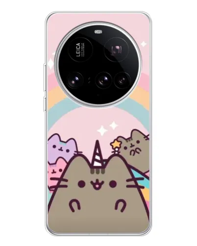 Чехол для Xiaomi 15 Ultra с картинкой «Единорог Pusheen» Чехол для Xiaomi 15 Ultra с картинкой «Единорог Pusheen»