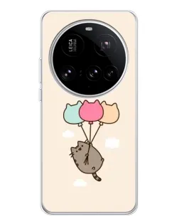 Чохол для Xiaomi 15 Ultra з картинкою «Пушин на кульках» Чохол для Xiaomi 15 Ultra з картинкою «Пушин на кульках»