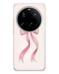 Чехол для Xiaomi 15 Ultra с картинкой «Розовый бант» Чехол для Xiaomi 15 Ultra с картинкой «Розовый бант»