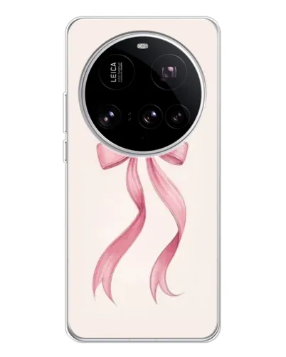 Чехол для Xiaomi 15 Ultra с картинкой «Розовый бант» Чехол для Xiaomi 15 Ultra с картинкой «Розовый бант»