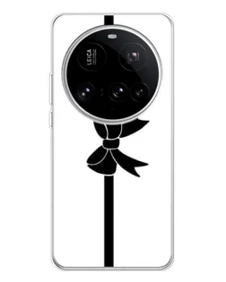 Чехол для Xiaomi 15 Ultra с картинкой «Вертикальный бант» Чехол для Xiaomi 15 Ultra с картинкой «Вертикальный бант»