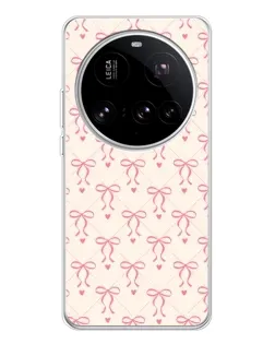 Чехол для Xiaomi 15 Ultra с картинкой «Розовые бантики Coquette» Чехол для Xiaomi 15 Ultra с картинкой «Розовые бантики Coquette»