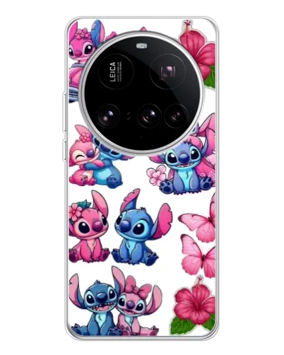 Чехол для Xiaomi 15 Ultra с картинкой «Стикеры Stitch и Angel» Чехол для Xiaomi 15 Ultra с картинкой «Стикеры Stitch и Angel»