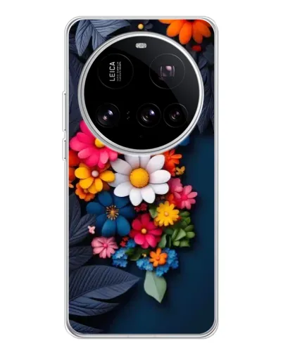Чехол для Xiaomi 15 Ultra с картинкой «Цветочная феерия»