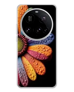 Чехол для Xiaomi 15 Ultra с картинкой «Радужный цветок» Чехол для Xiaomi 15 Ultra с картинкой «Радужный цветок»