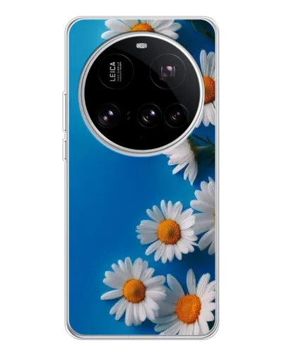 Чехол для Xiaomi 15 Ultra с картинкой «Белоснежные маргаритки»