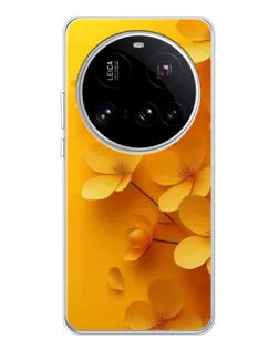 Чехол для Xiaomi 15 Ultra с картинкой «Золотые лепестки» Чехол для Xiaomi 15 Ultra с картинкой «Золотые лепестки»